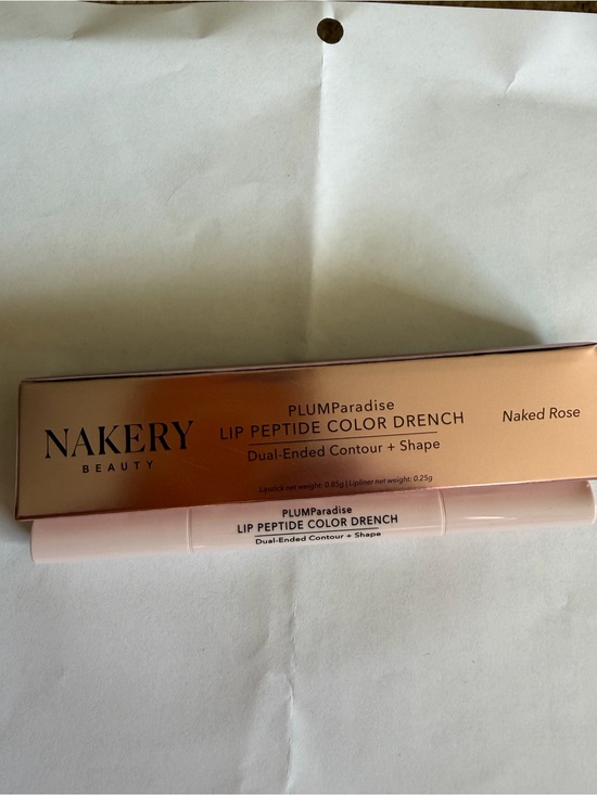 Nakery Beauty Other - Nakery PLUMParadise Lip Peptide Color Drench - Naked Rose (Pink)
